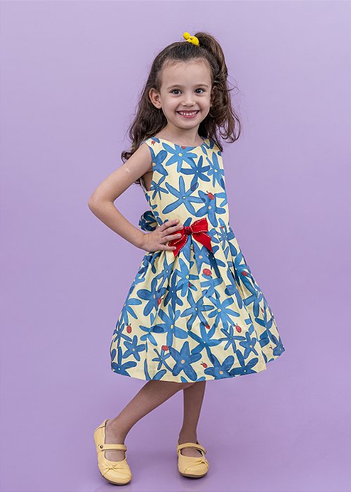 Vestido Infantil Joaninha