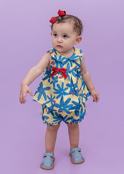 Conjunto Bebê Joaninha