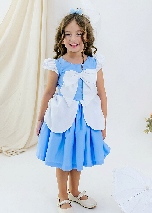 Vestido Infantil Cinderela