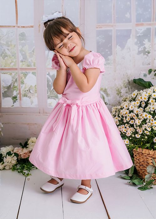 Vestido Bebê Princesas Bela Adormecida