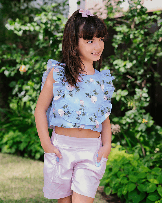 Conjunto Infantil Doce Flor
