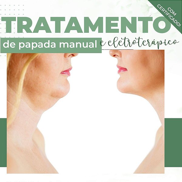 Curso Tratamento de Papada com dermocosméticos e Eletroterarapia