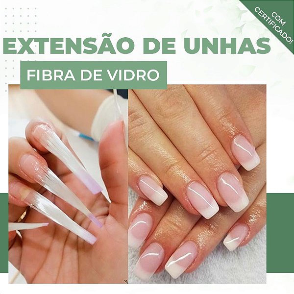 Curso Extensão de Unhas Fibra de Vidro