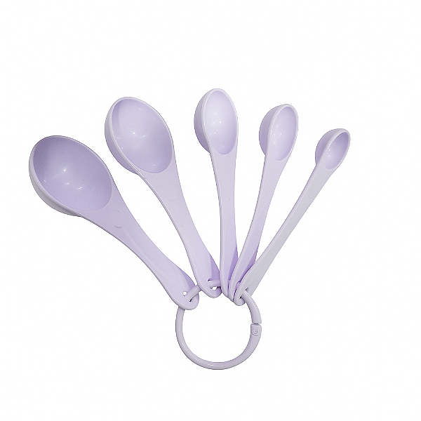 Kit Colheres Medidoras 5 Peças - 2,5ml, 5ml, 7,5ml, 15ml, 20ml