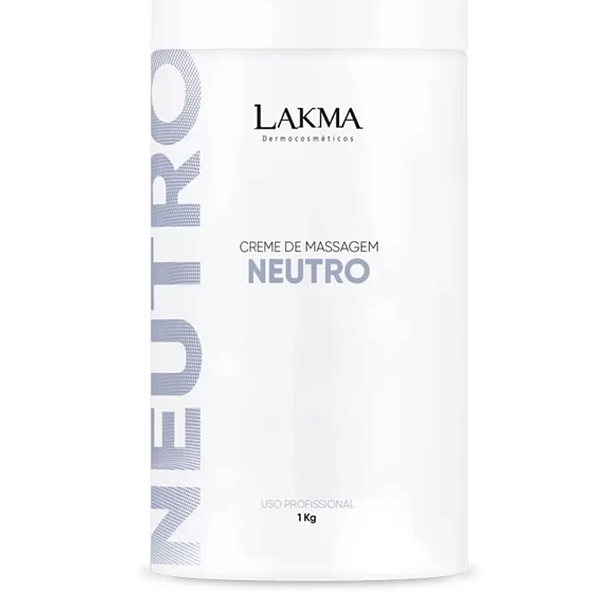 Creme Neutro Massagem Modeladora 1kg Lakma