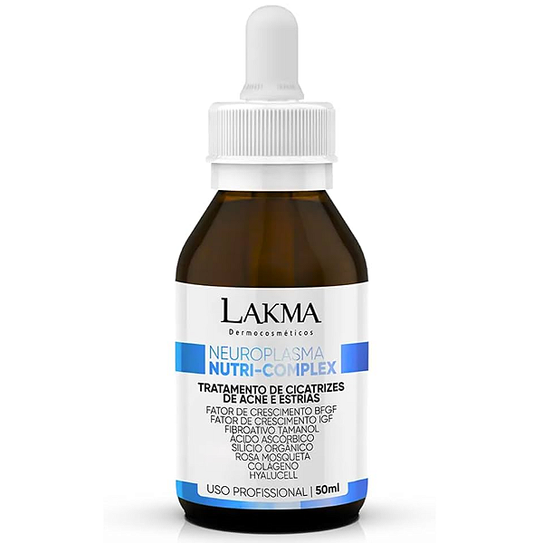 Neuroplasma Nutri Complex Cicatriz de Acne e Estrias 50ml Lakma