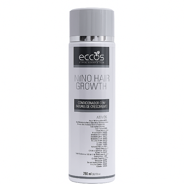 Condicionador Nano Hair Growth Couro Cabeludo 250ml Eccos