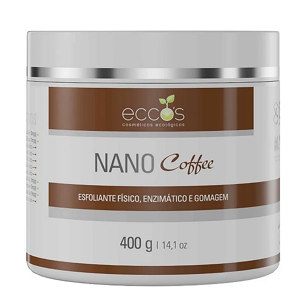 Esfoliante Nano Coffee Físico, Ácido e Enzimático Eccos