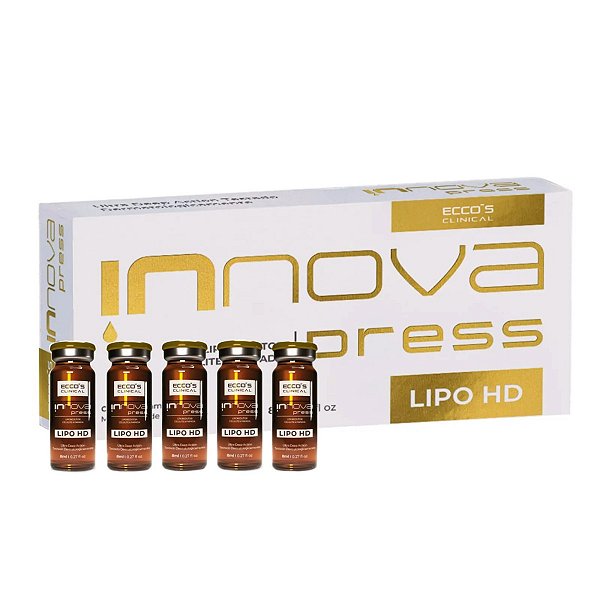 Innova Press Lipo HD Liporedutor, Celulite e Papada Eccos Cosméticos