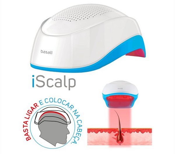 iScalp Capacete para Fortalecimento do Couro Cabeludo - Basall