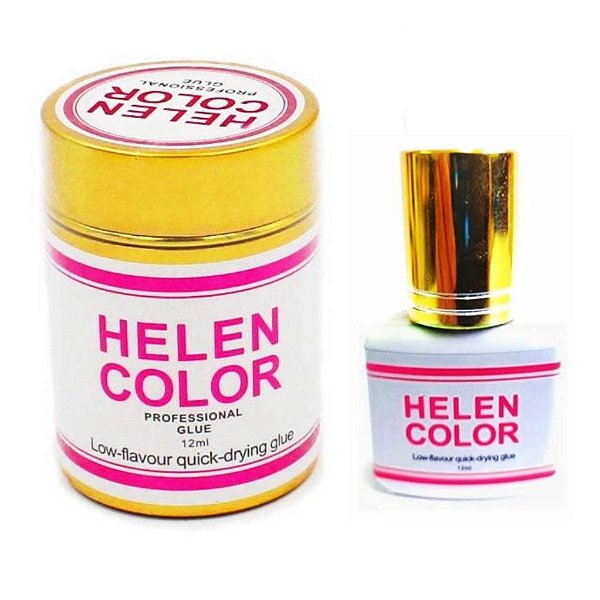 Cola De Cílios Profissional 12ml - Helen Color