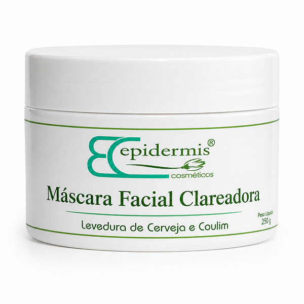 Máscara Facial Clareadora 250g Epidermis