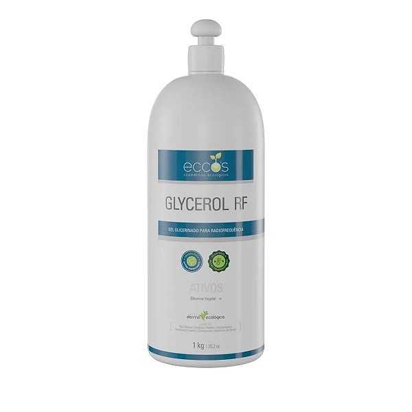 Gel Glicerinado Glycerol RF 1kg Radiofrequência