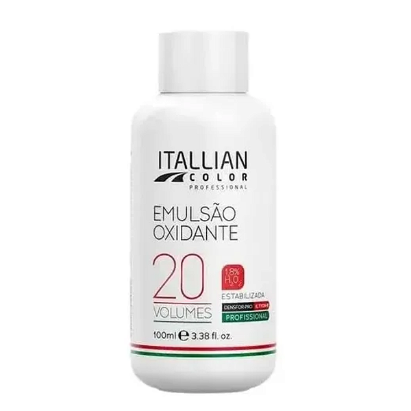 Água Oxigenada Itallian Color Emulsão Oxidante 20Vol Val 10/26