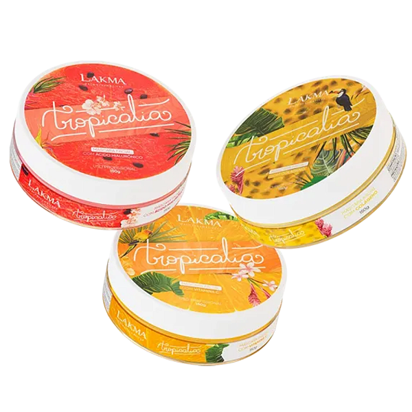 Máscaras Tropicalia Faciais com 3 Lakma