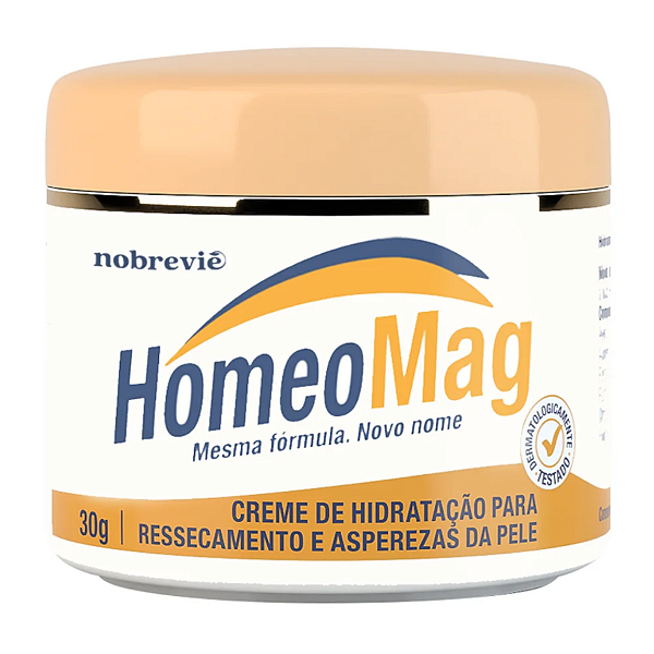 Creme Hidratante Hidratação Aspereza 30g HomeoMag Val 08/26