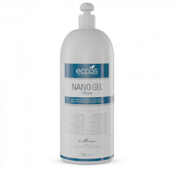 Nano Gel Detox Gel Glicerinado Para Eletroterapia Eccos 1kg