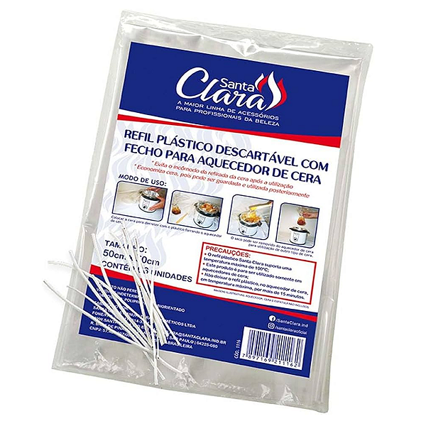 Refil Plástico Com 6 Aquecedor Santa Clara