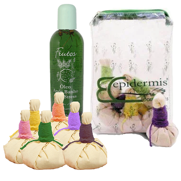 Kit Massagem Com Pindas Corporal Facial Epidermis