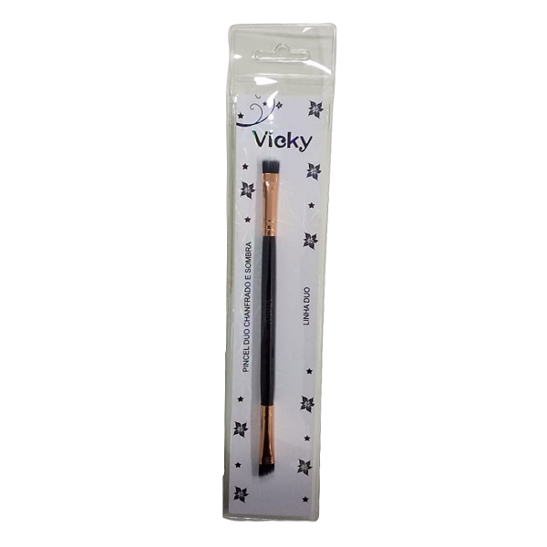 Pincel Duo Chanfrado e Sombra Vicky