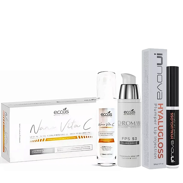 Kit Power Makeup Hidratação Eccos