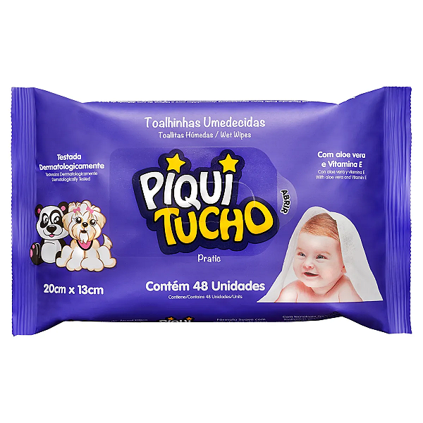 Toalhinhas Umedecidas 48uni PiquiTucho