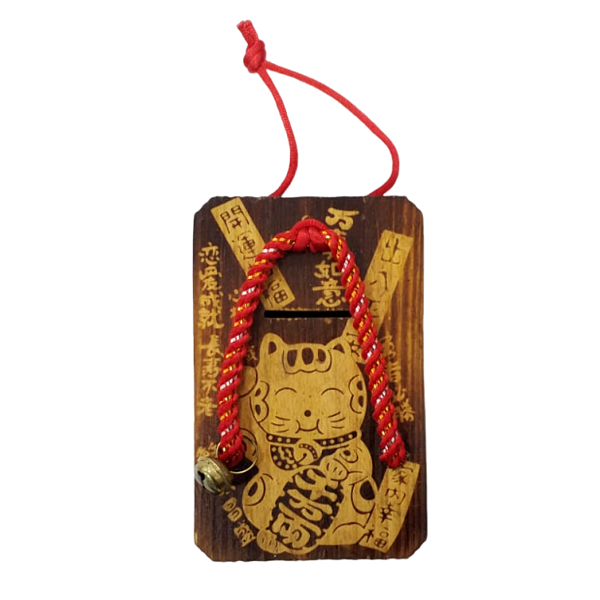 Porta Moedas Chinelo Gatinho Chinês