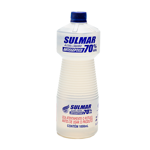 Álcool Liquido 70% Litro SULMAR