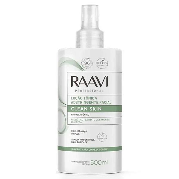 Loção Tônica Profissional 500ml Raavi