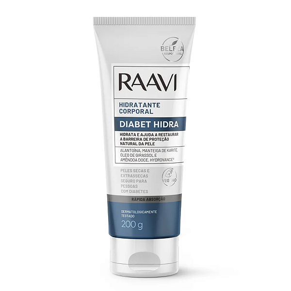 Hidratante Corporal Raavi Diabet Hidra 200g