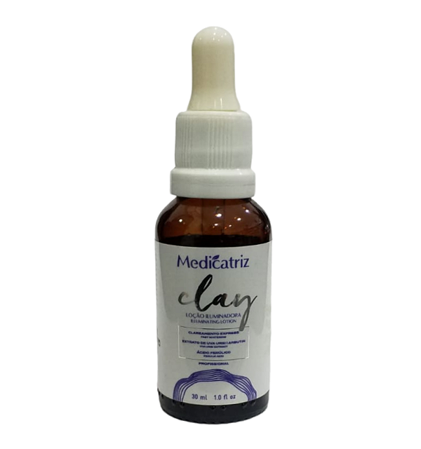Clay loção Iluminadora 30ml Medicatriz Val 11/25