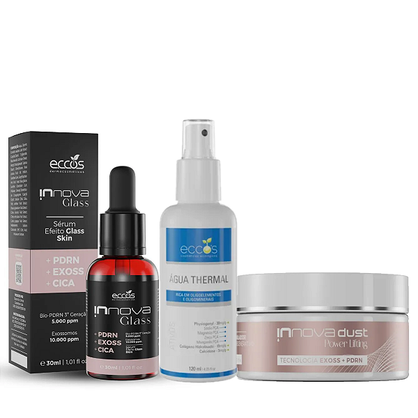 Kit Ação Ultra Rejuvenescedora Facial Corporal PDRN Exoss Eccos