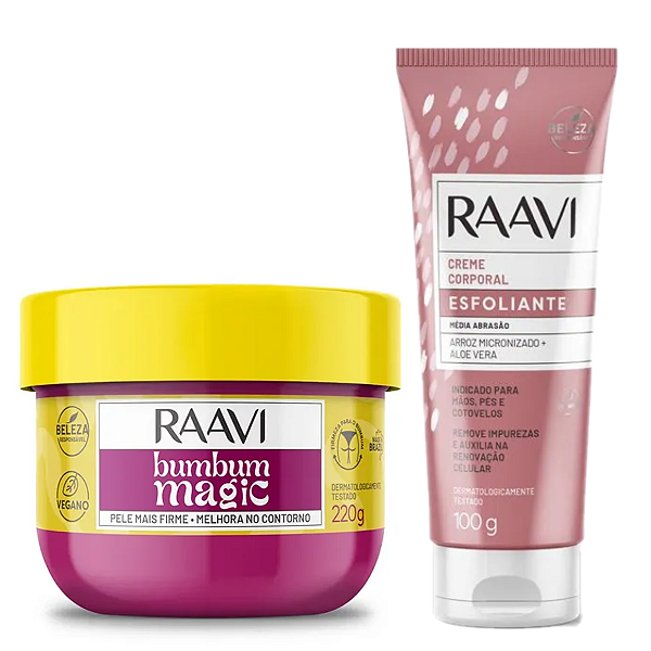 Kit Anti Foliculite Corporal Bumbum Raavi