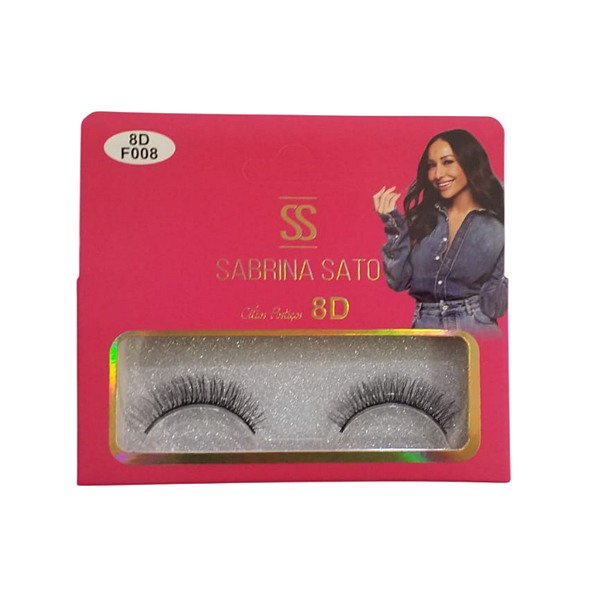 Cílios Postiços Sabrina Sato 8D 1 Par