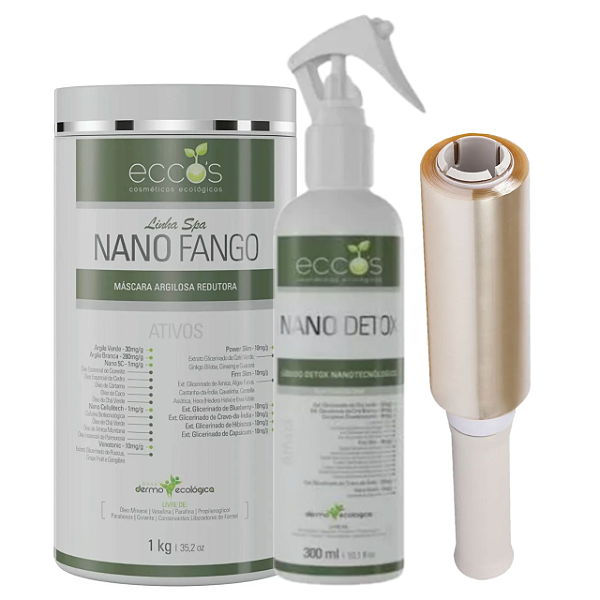 Kit Detox Redutora de Gordura Corporal Eccos