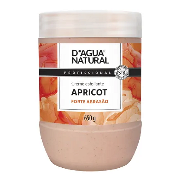 Esfoliante Corporal DAgua Natural 650gApricot Forte Abrasao