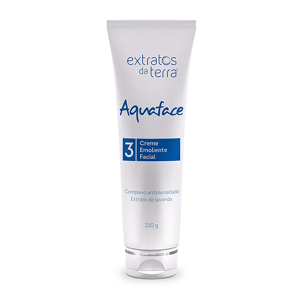 Creme Emoliente Facial 250g Aquaface Extratos Da Terra