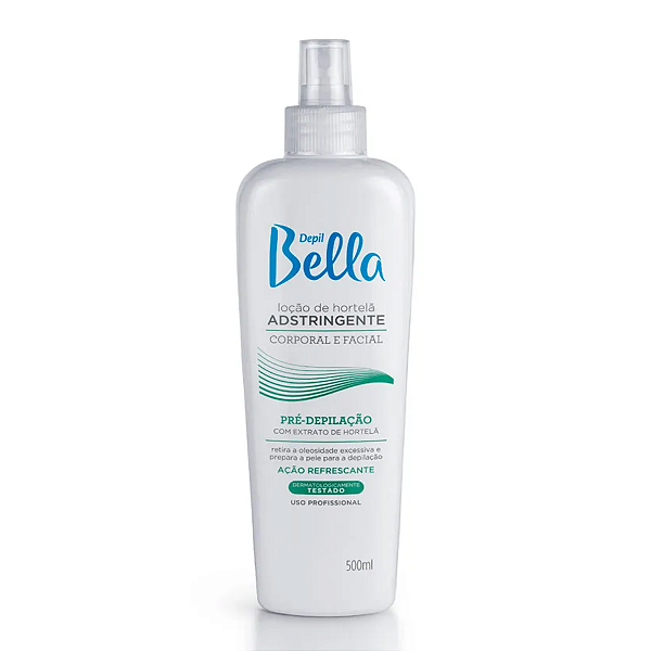 Loção De Hortelã Adstringente 500ml Depil Bella