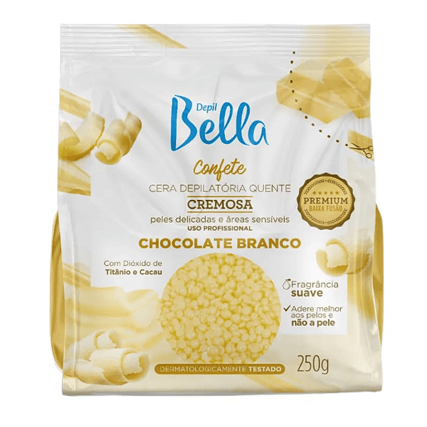 Cera Depilatória Depil Bella Confete 1kg