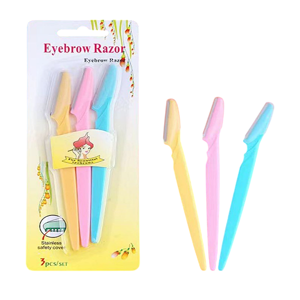 Navalhete Navalha Sobrancelhas 3 Unidades