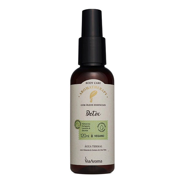 Água Termal Detox Aromatherapy Via Aroma 120ml