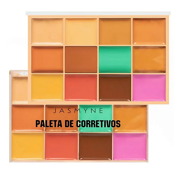 Paleta de Corretivos 12 Cores Jasmyne