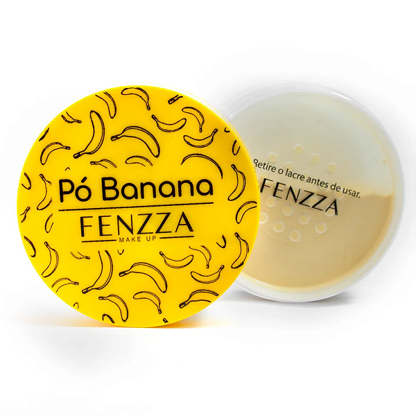 Pó Banana Translúcido Facial Fenzza