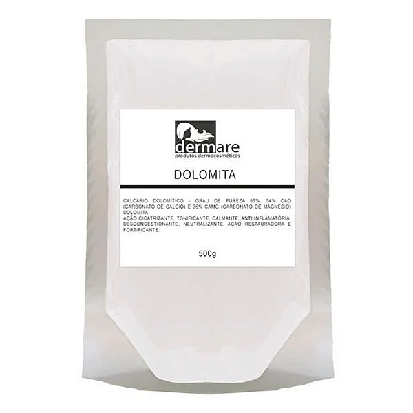 Dolomita Pó Clareadora Profissional Estética Pura Dermare 500g