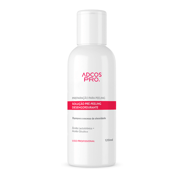 Solução Pré-Peeling Desengordurante 120ml Adcos