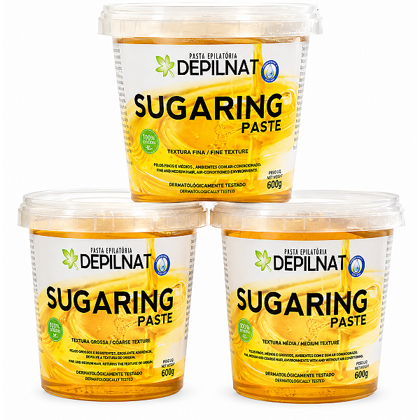 Cera Depilatória Sugaring Paste 600g Depilnat