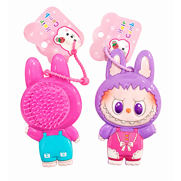 Escova Cabelo Labubu Infantil