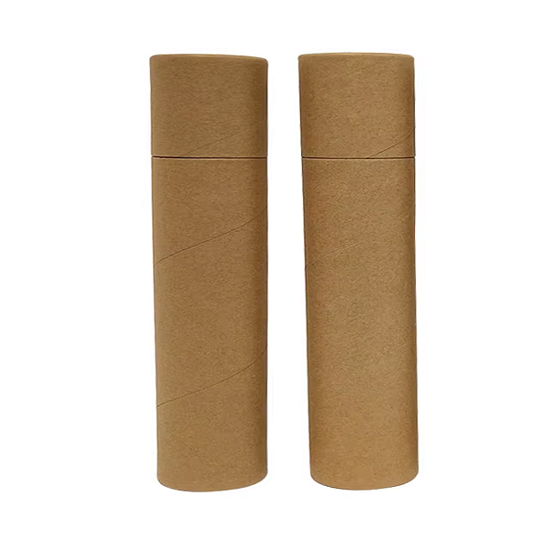 2 Unidades Tubo Papel Kraft Batom e Gloss