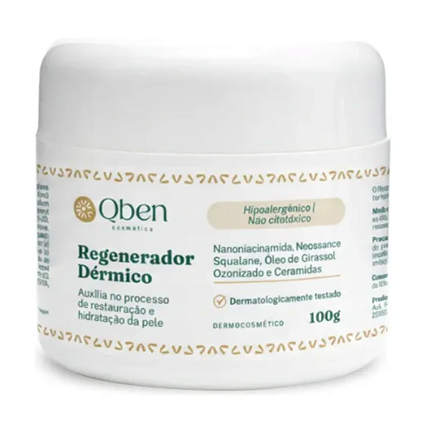 Hidratante Regenerador Dérmico Qben 100g