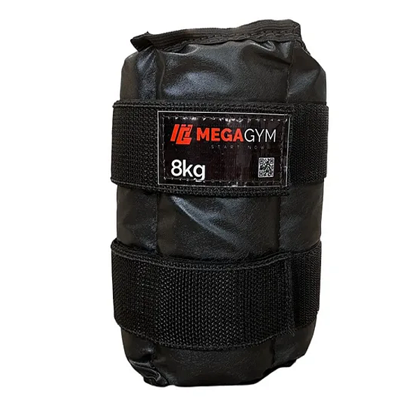 Caneleira Peso Tornozeleira 8kg Mega Gym Unidade